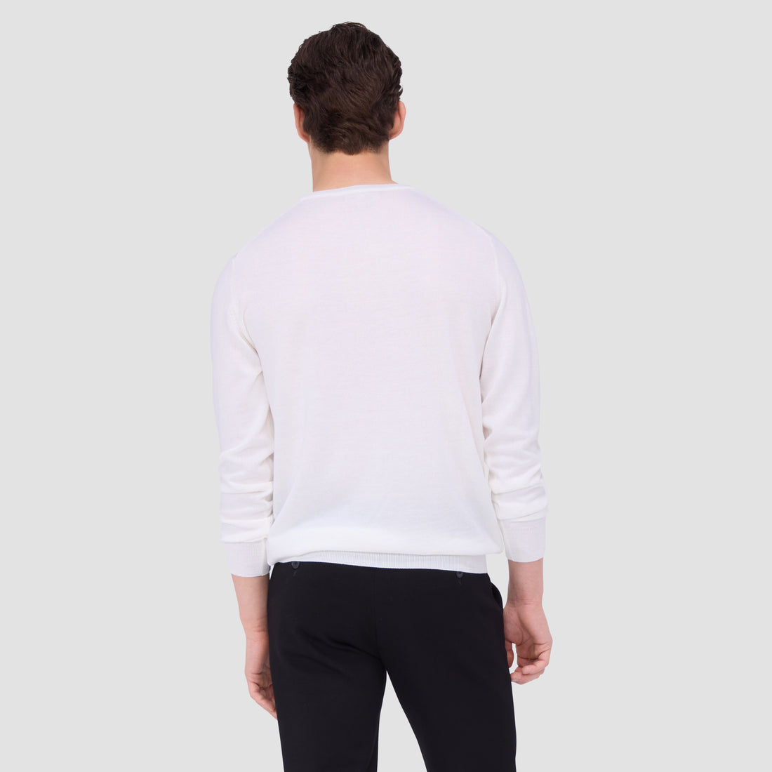 Scott Crew Neck Super Merino Sweater