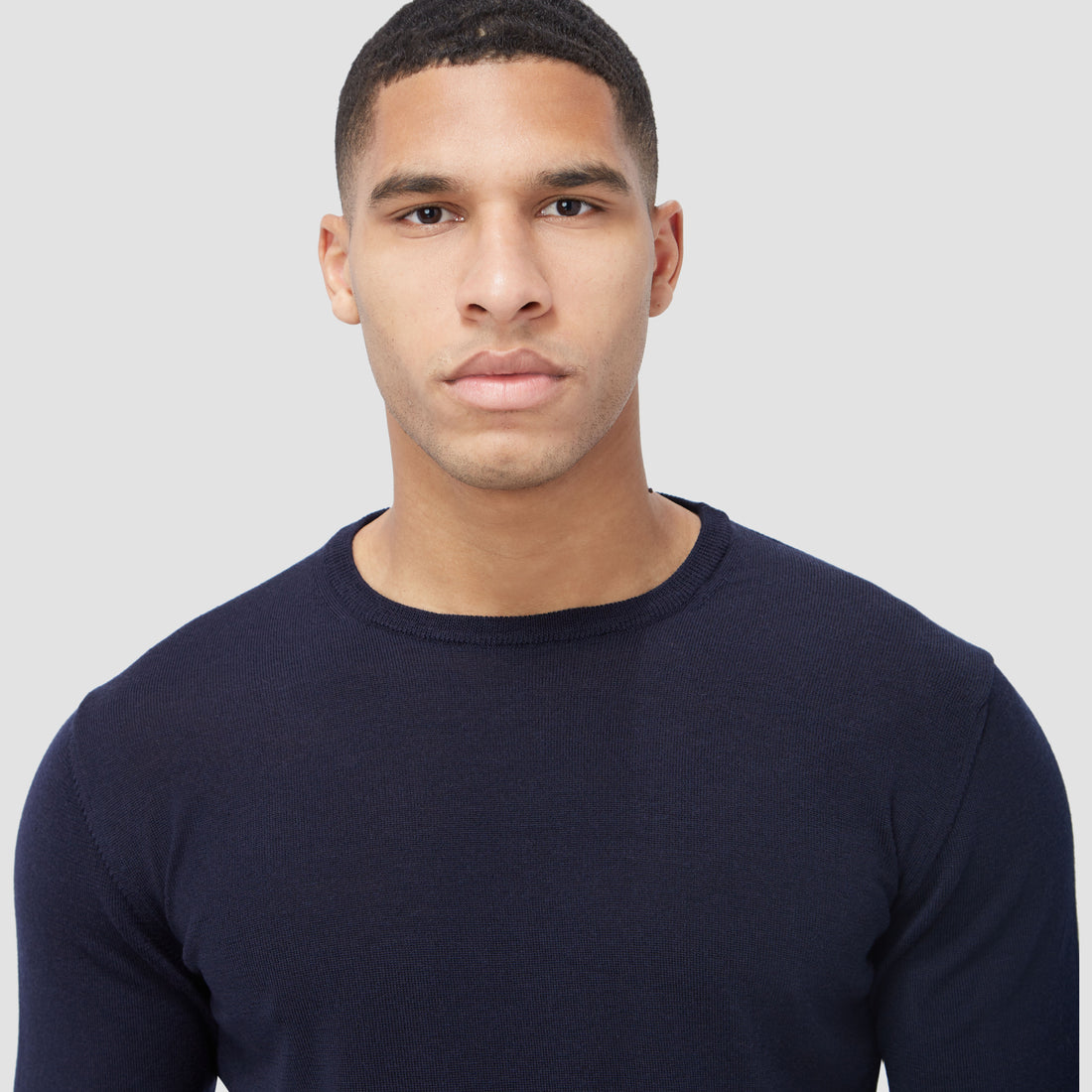 Scott Crew Neck Super Merino Sweater