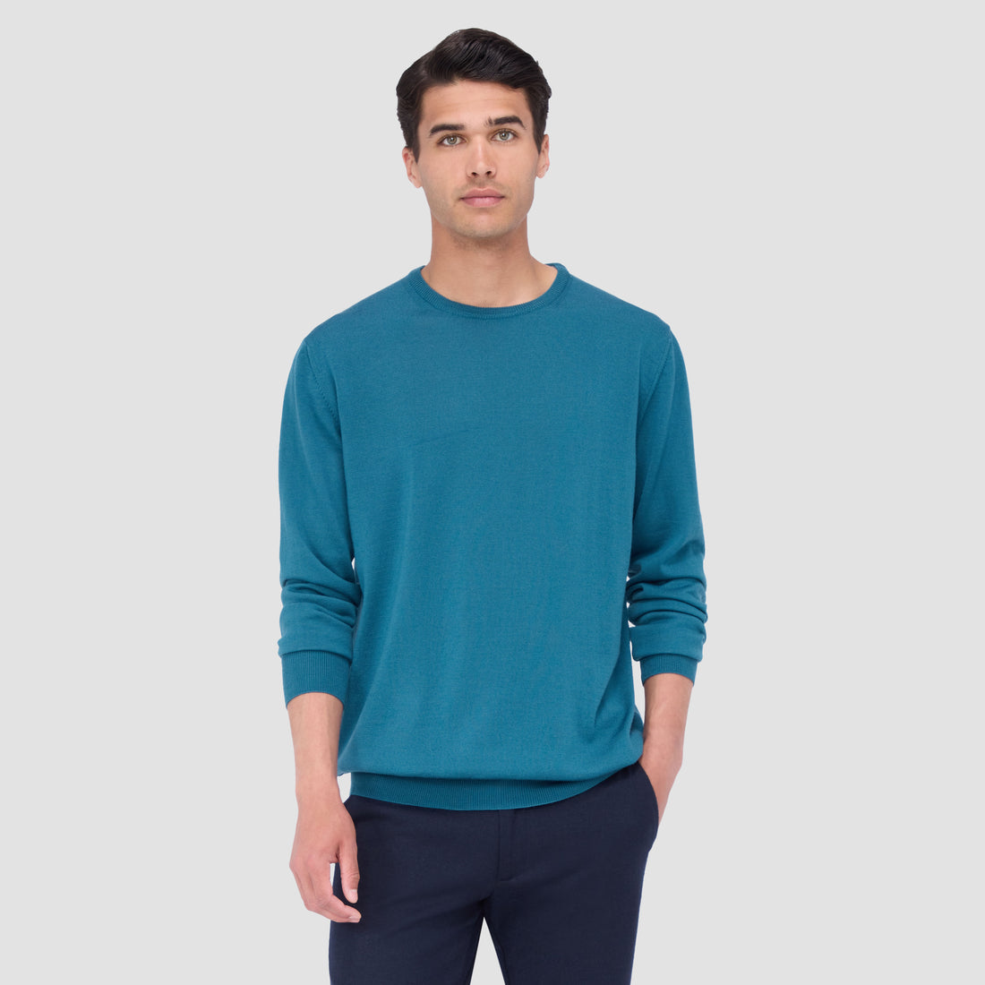 Scott Crew Neck Super Merino Sweater