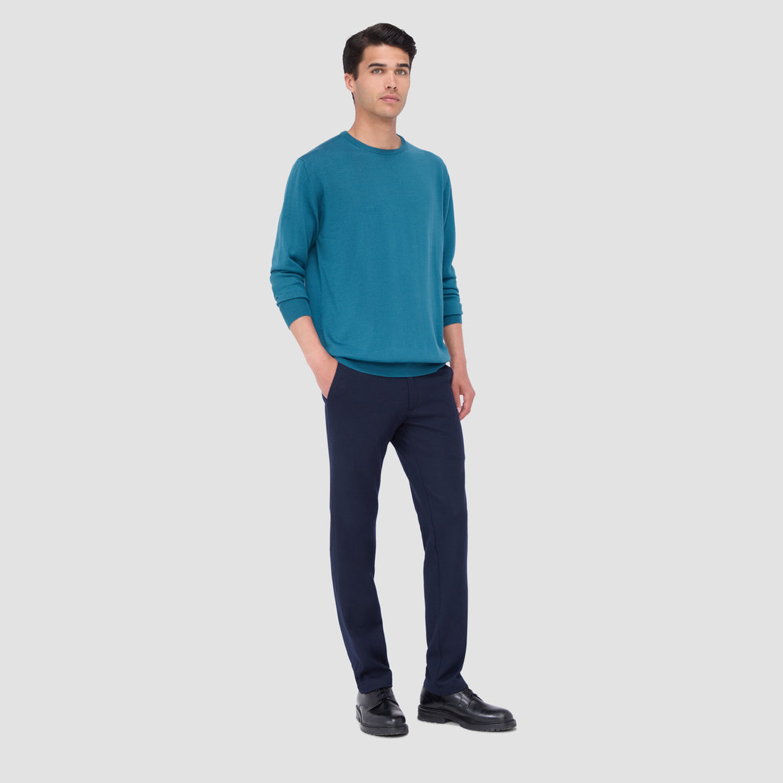 Scott Crew Neck Super Merino Sweater