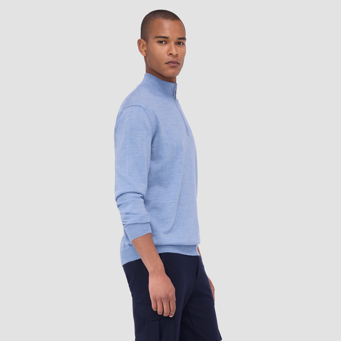 Spencer Quarter-Zip Super Merino Sweater