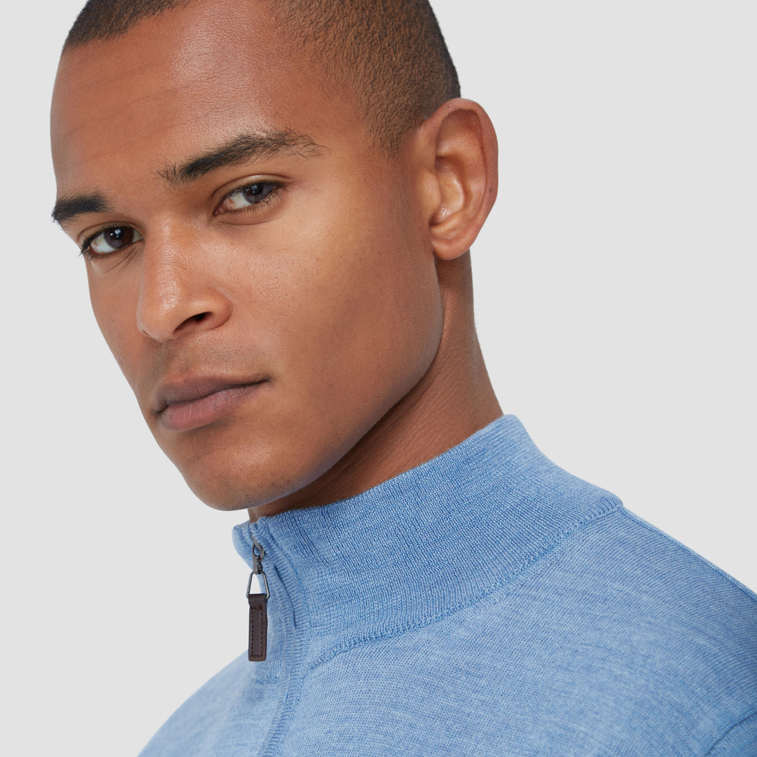 Spencer Quarter-Zip Super Merino Sweater