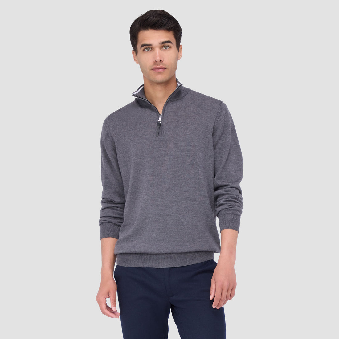 Spencer Quarter-Zip Super Merino Sweater