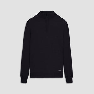 Spencer Quarter Zip Super Merino Sweater