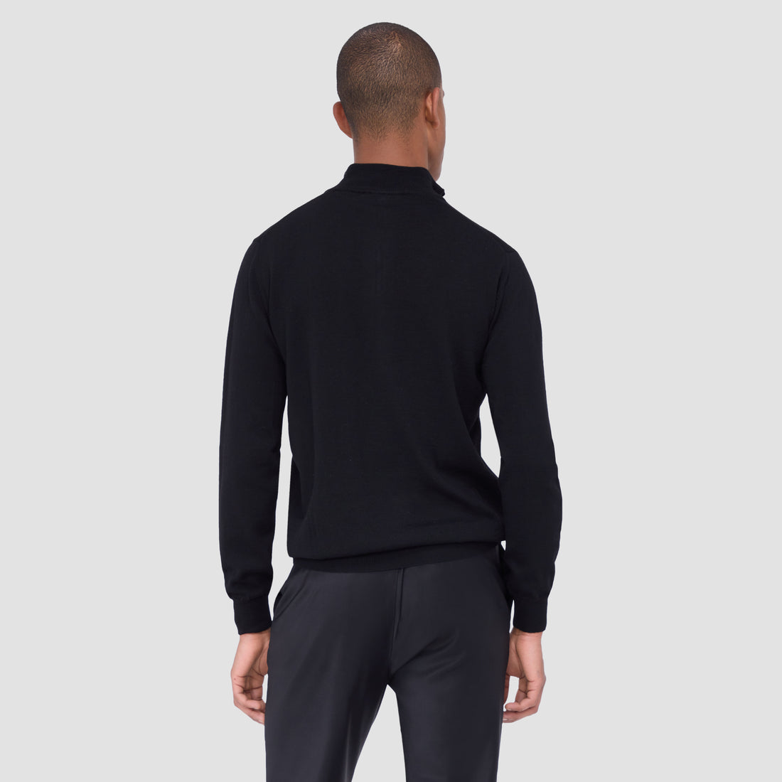 Spencer Quarter-Zip Super Merino Sweater