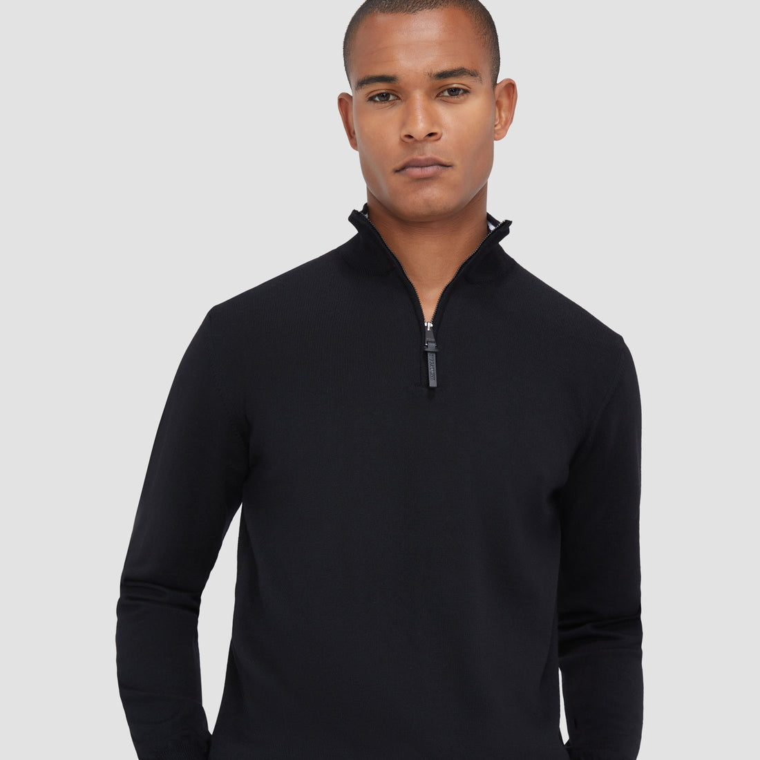 Spencer Quarter-Zip Super Merino Sweater