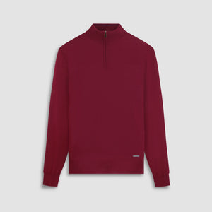 Spencer Quarter Zip Super Merino Sweater