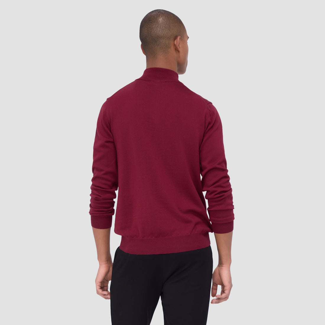 Spencer Quarter-Zip Super Merino Sweater