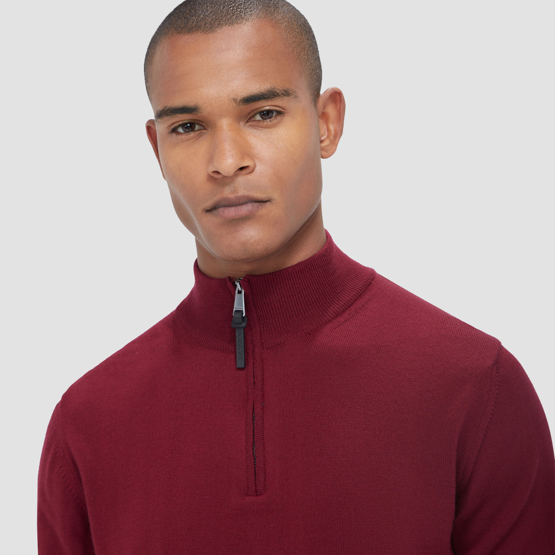 Spencer Quarter-Zip Super Merino Sweater