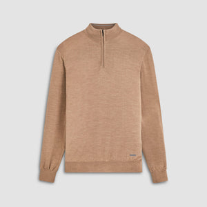 Spencer Quarter Zip Super Merino Sweater