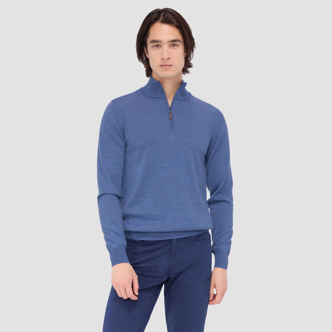 Spencer Quarter-Zip Super Merino Sweater