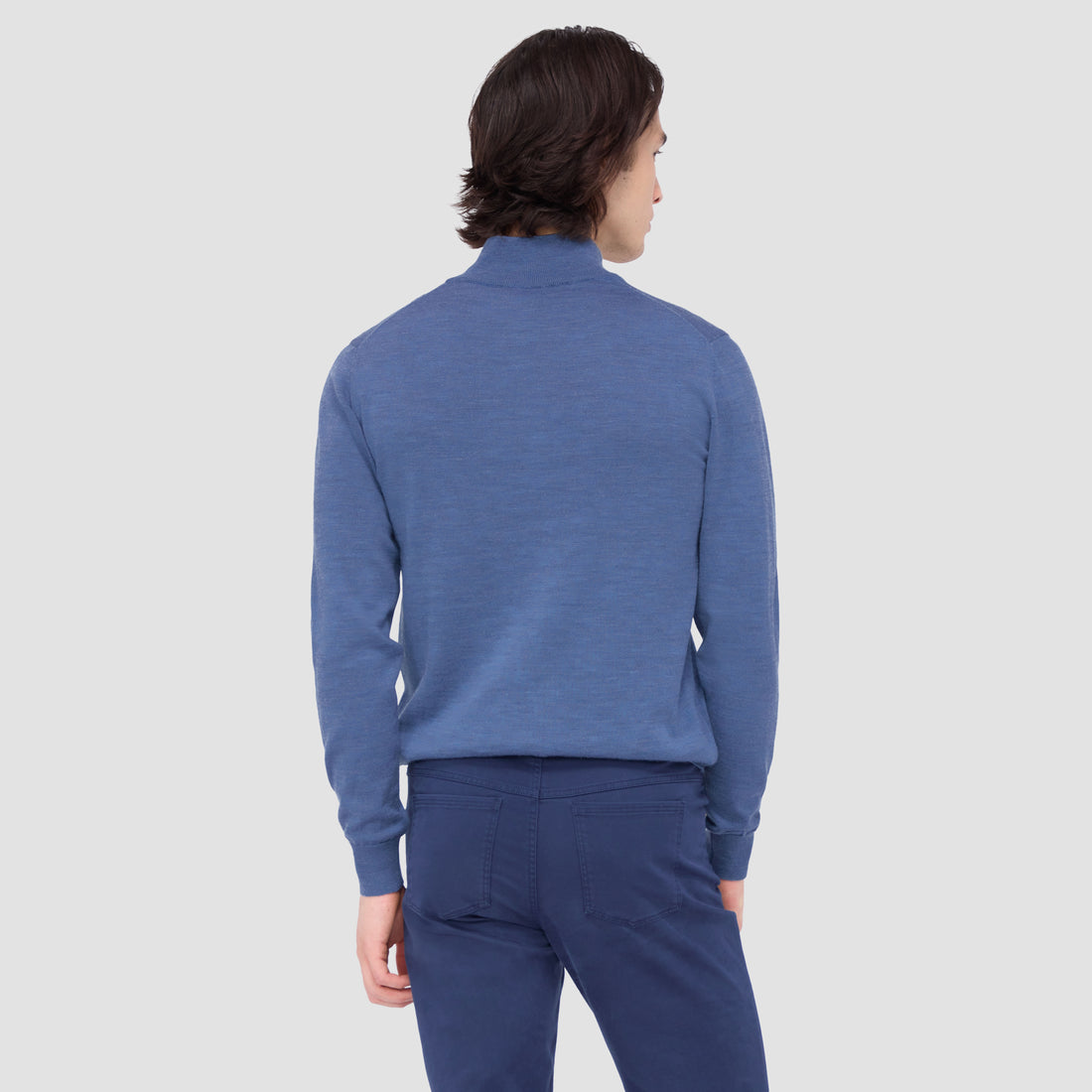 Spencer Quarter-Zip Super Merino Sweater