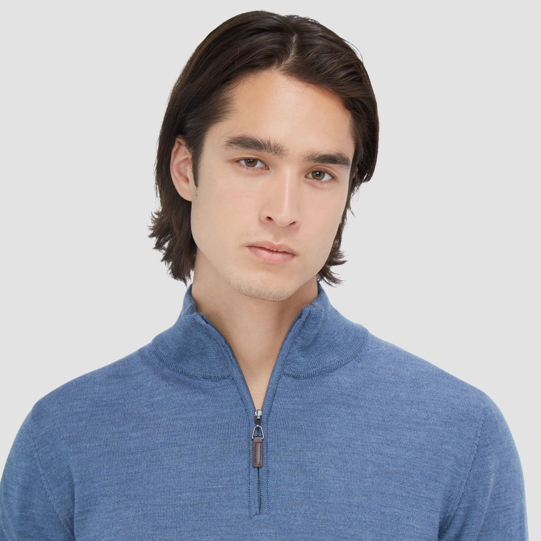 Spencer Quarter-Zip Super Merino Sweater