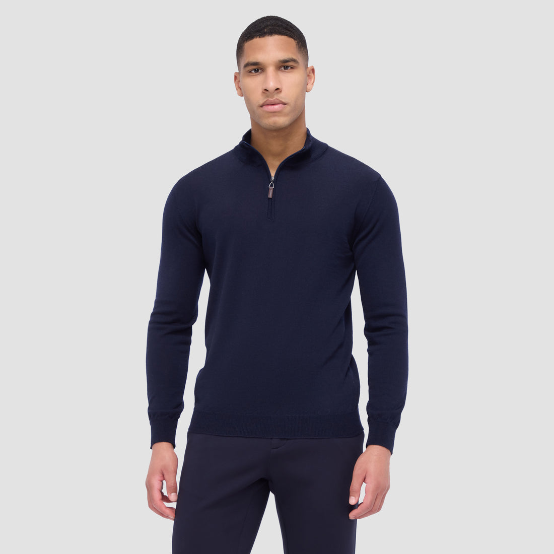 Spencer Quarter-Zip Super Merino Sweater