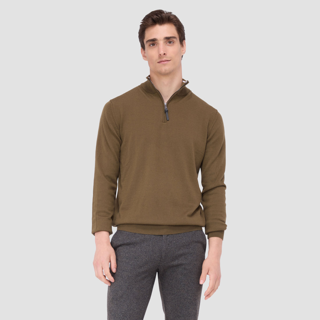 Spencer Quarter-Zip Super Merino Sweater