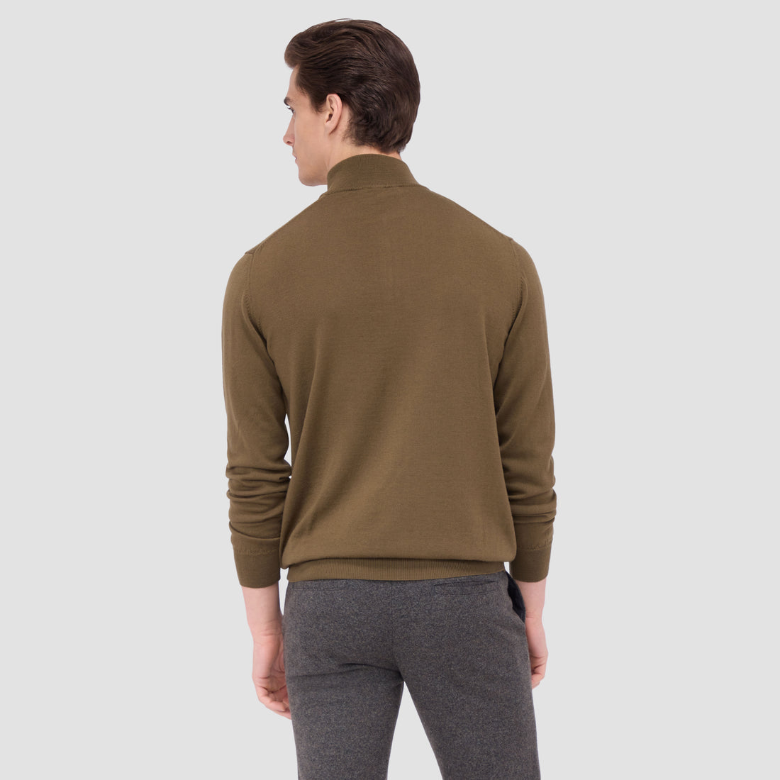 Spencer Quarter-Zip Super Merino Sweater