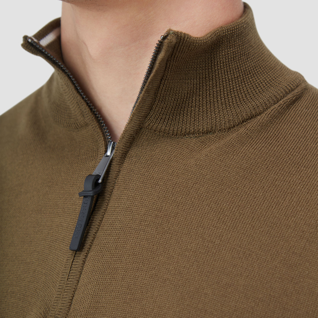 Spencer Quarter-Zip Super Merino Sweater