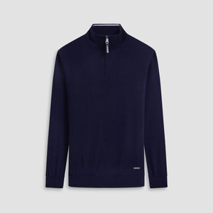 Spencer Quarter Zip Super Merino Sweater