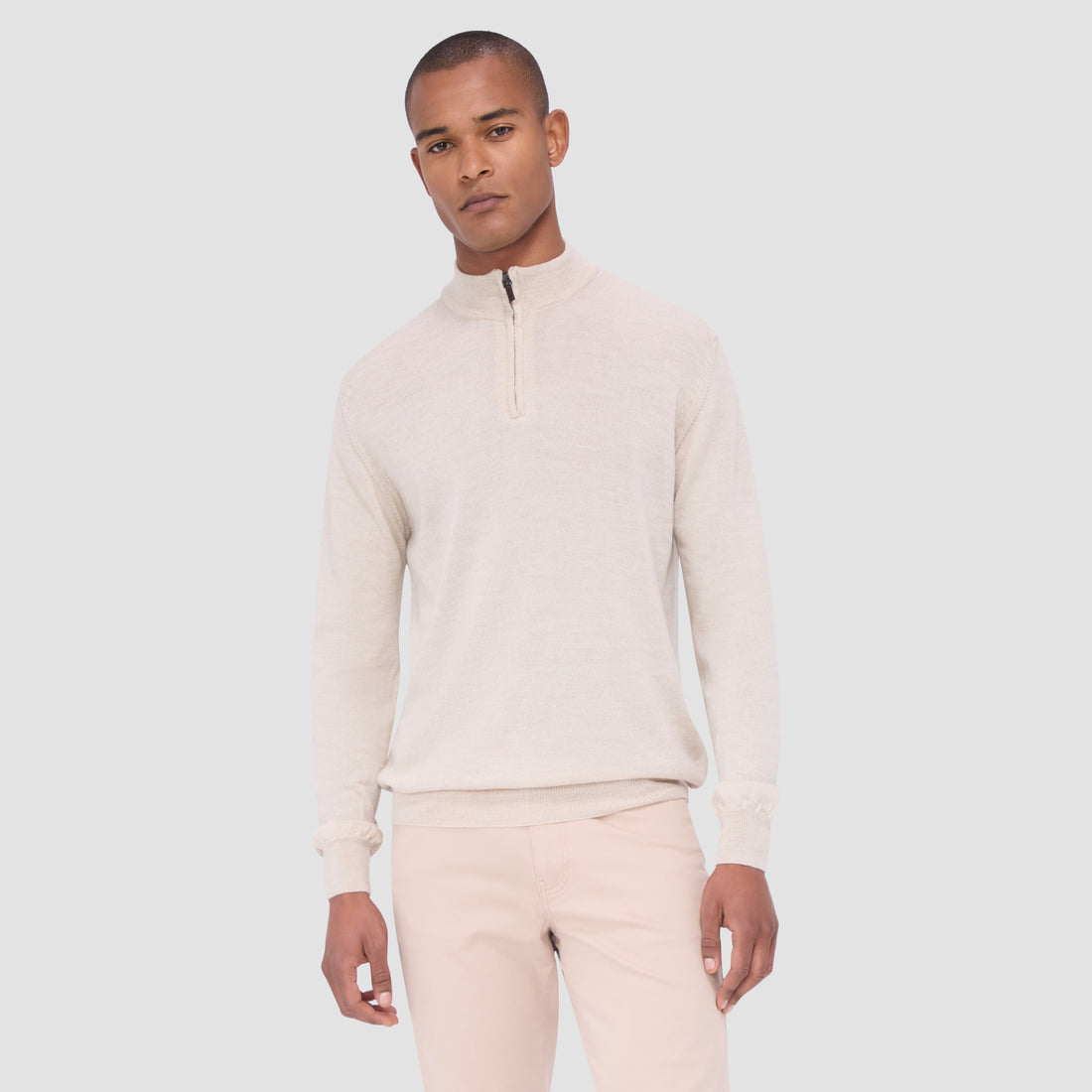 Spencer Quarter-Zip Super Merino Sweater