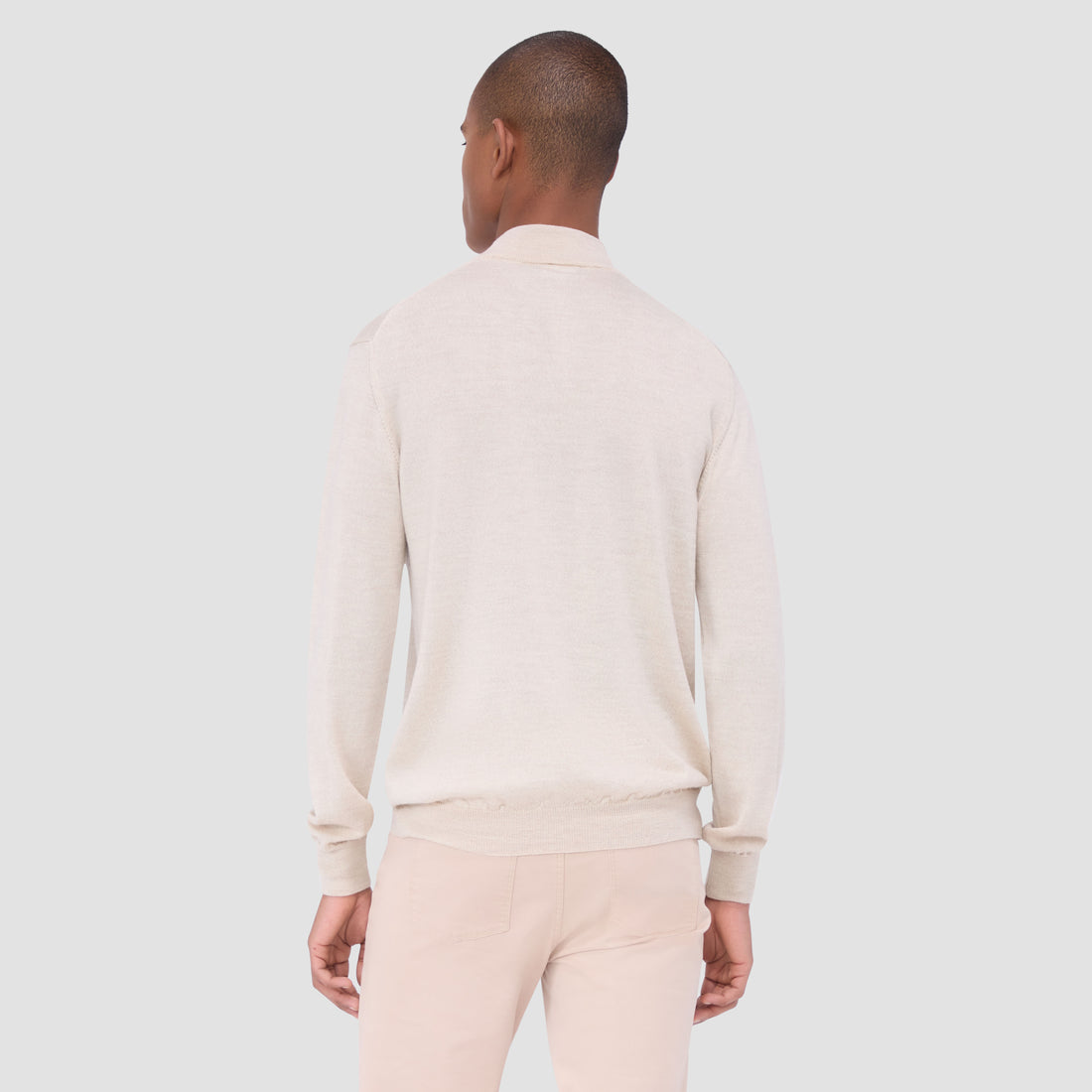 Spencer Quarter-Zip Super Merino Sweater