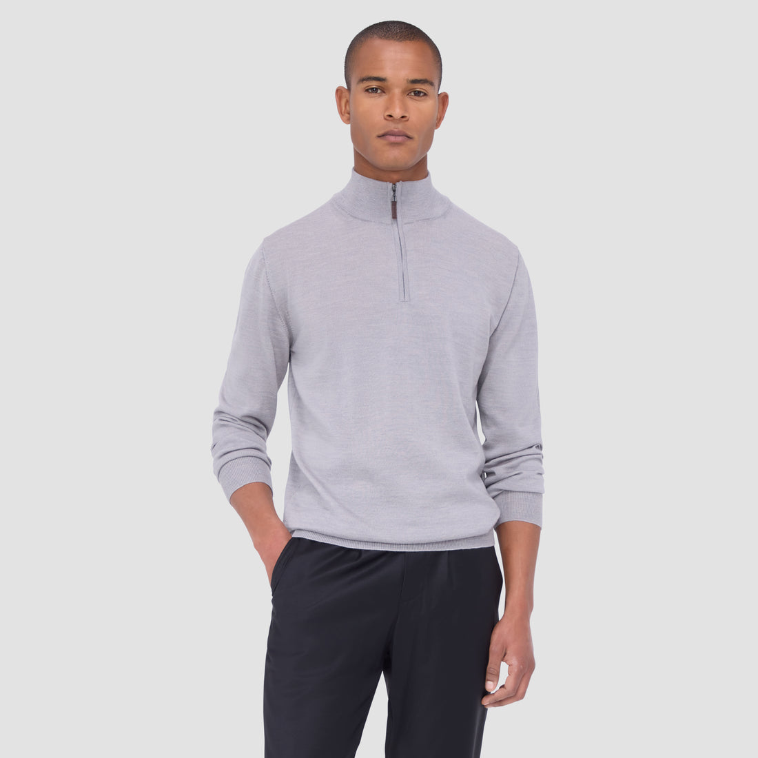 Spencer Quarter-Zip Super Merino Sweater