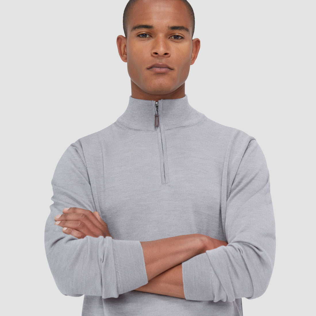 Spencer Quarter-Zip Super Merino Sweater