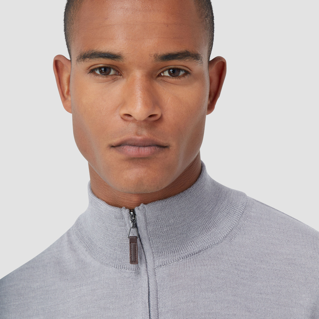 Spencer Quarter-Zip Super Merino Sweater