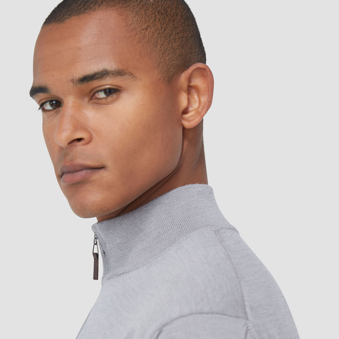 Spencer Quarter-Zip Super Merino Sweater