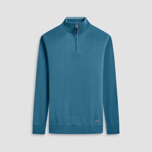 Spencer Quarter Zip Super Merino Sweater