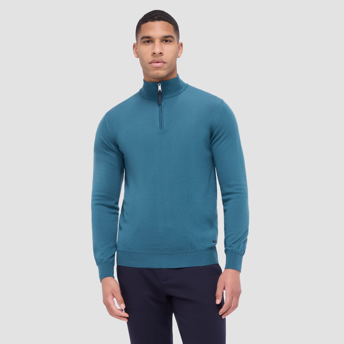 Spencer Quarter-Zip Super Merino Sweater