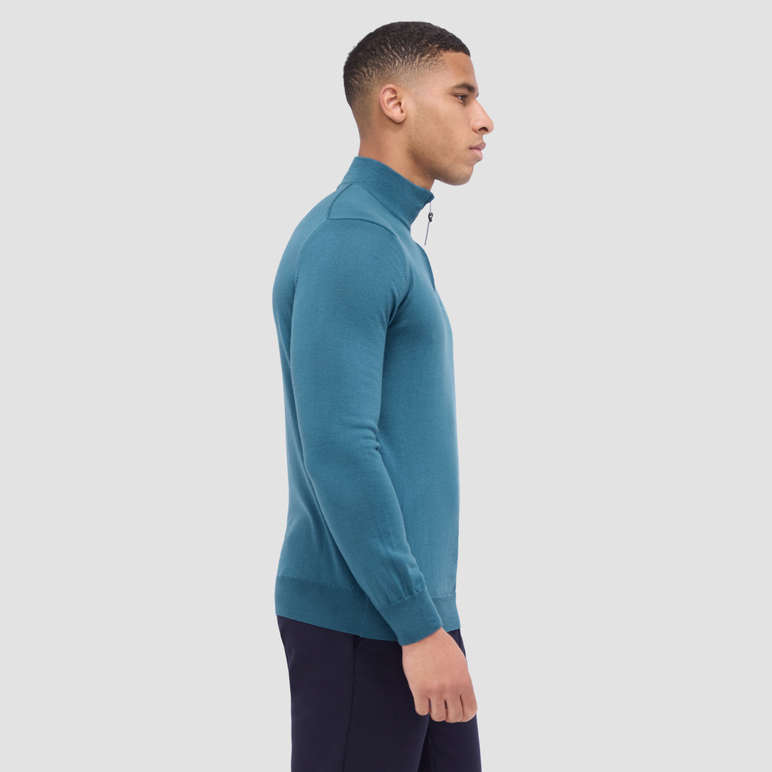 Spencer Quarter-Zip Super Merino Sweater