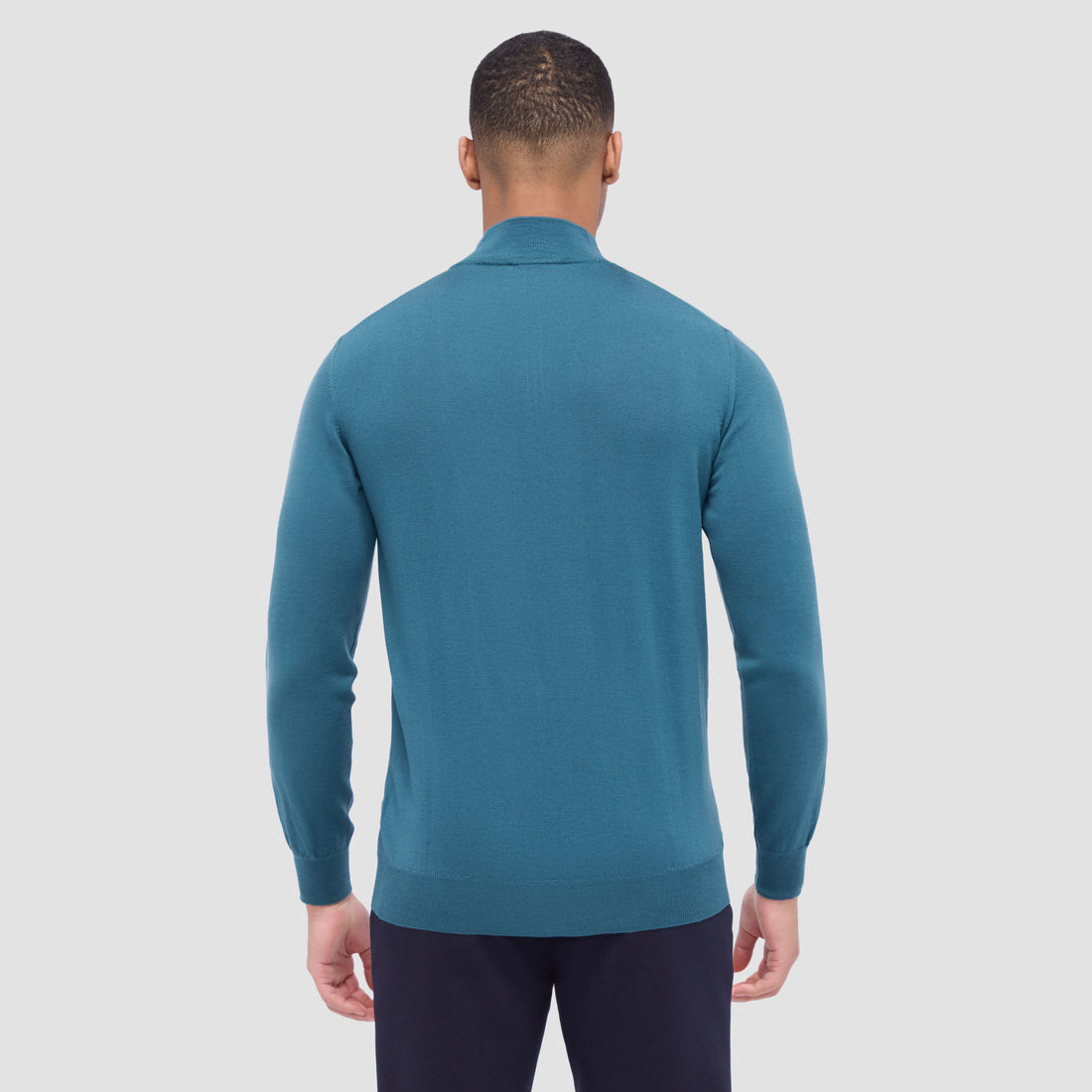 Spencer Quarter-Zip Super Merino Sweater