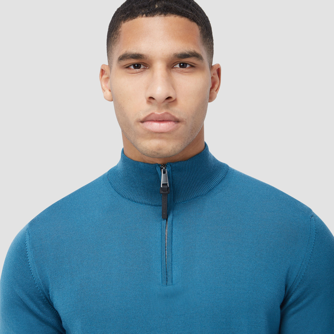 Spencer Quarter-Zip Super Merino Sweater