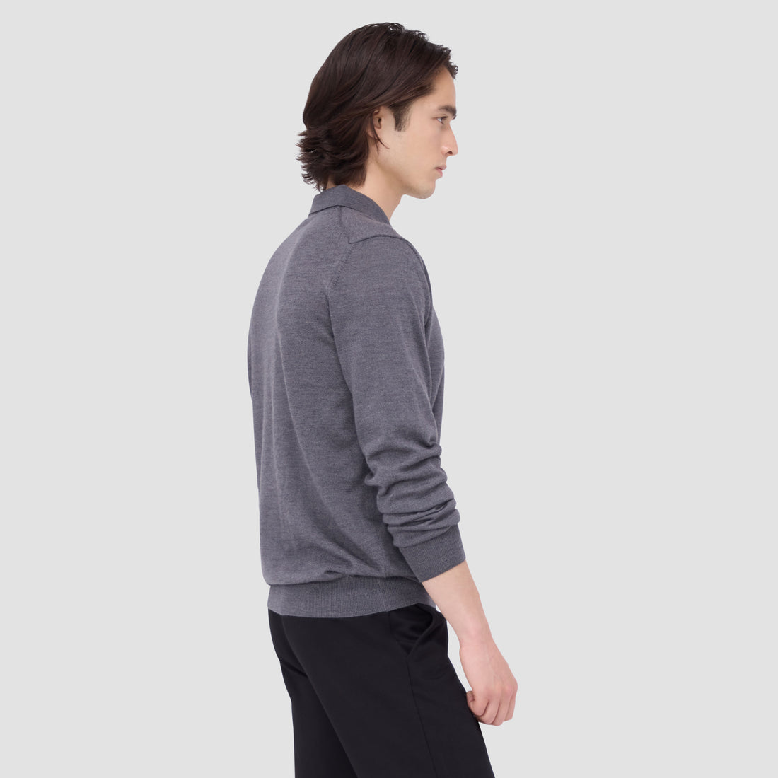 Massimo Super Merino Polo Sweater