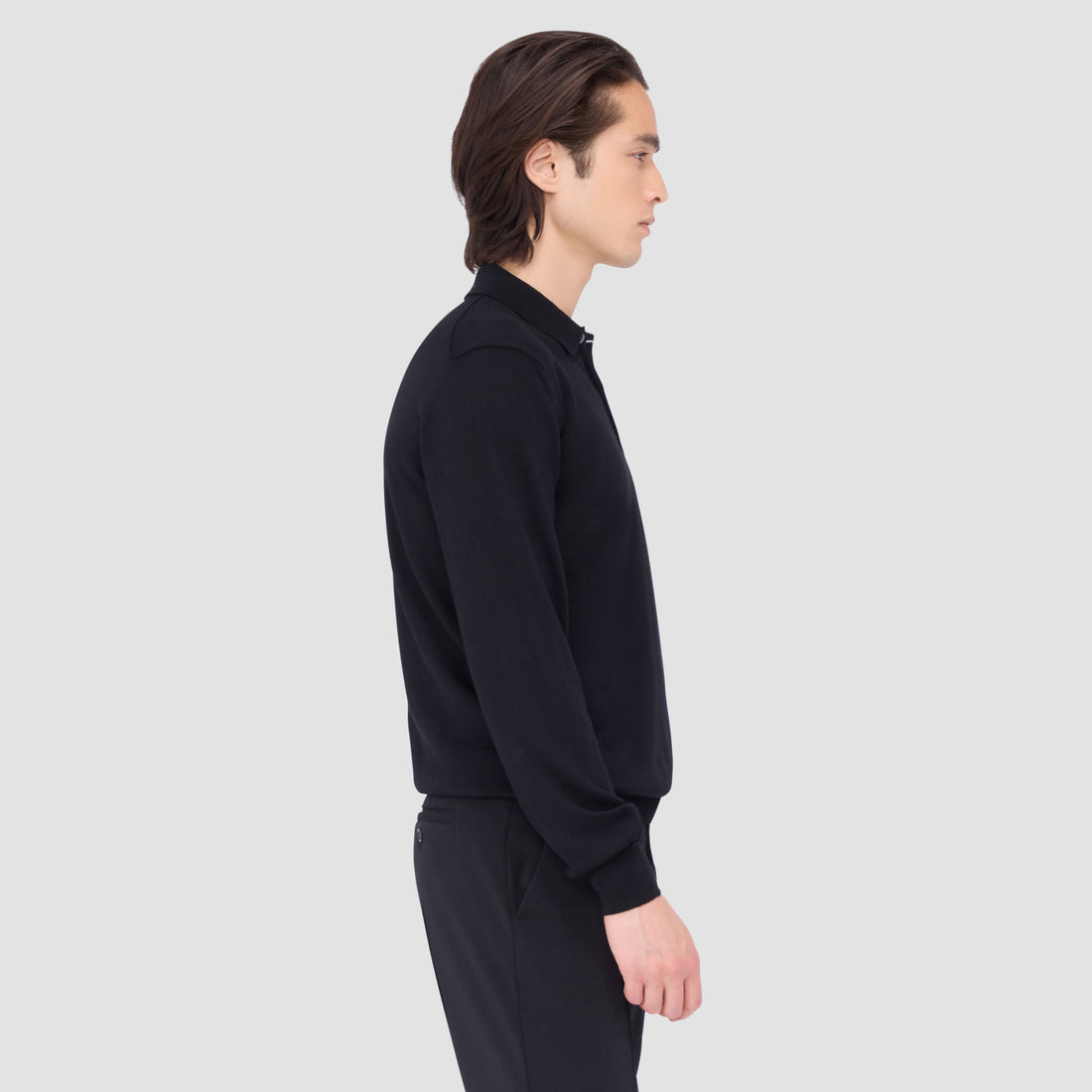 Massimo Super Merino Polo Sweater