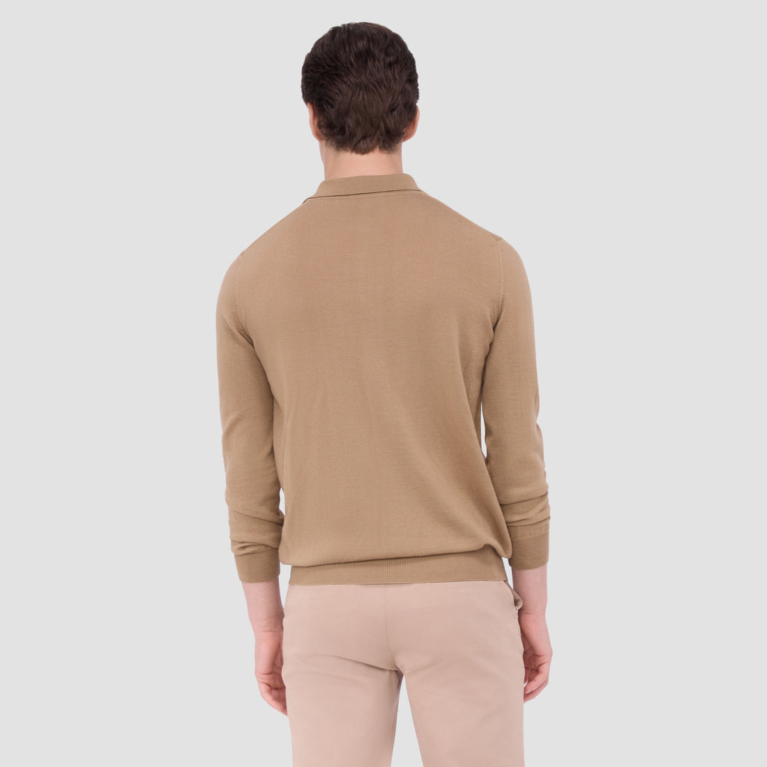 Massimo Super Merino Polo Sweater