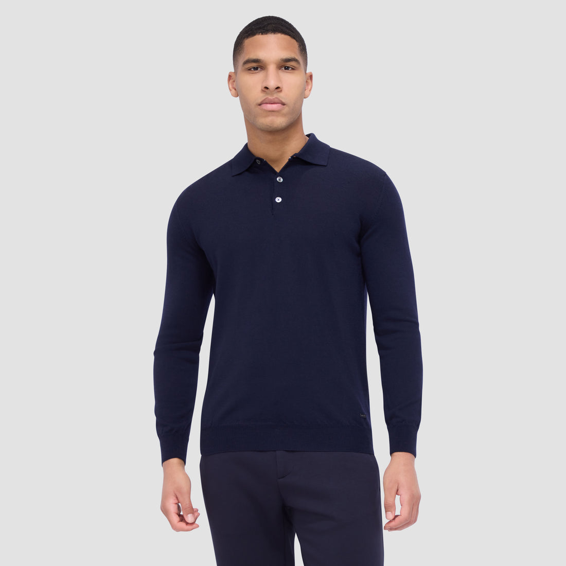 Massimo Super Merino Polo Sweater