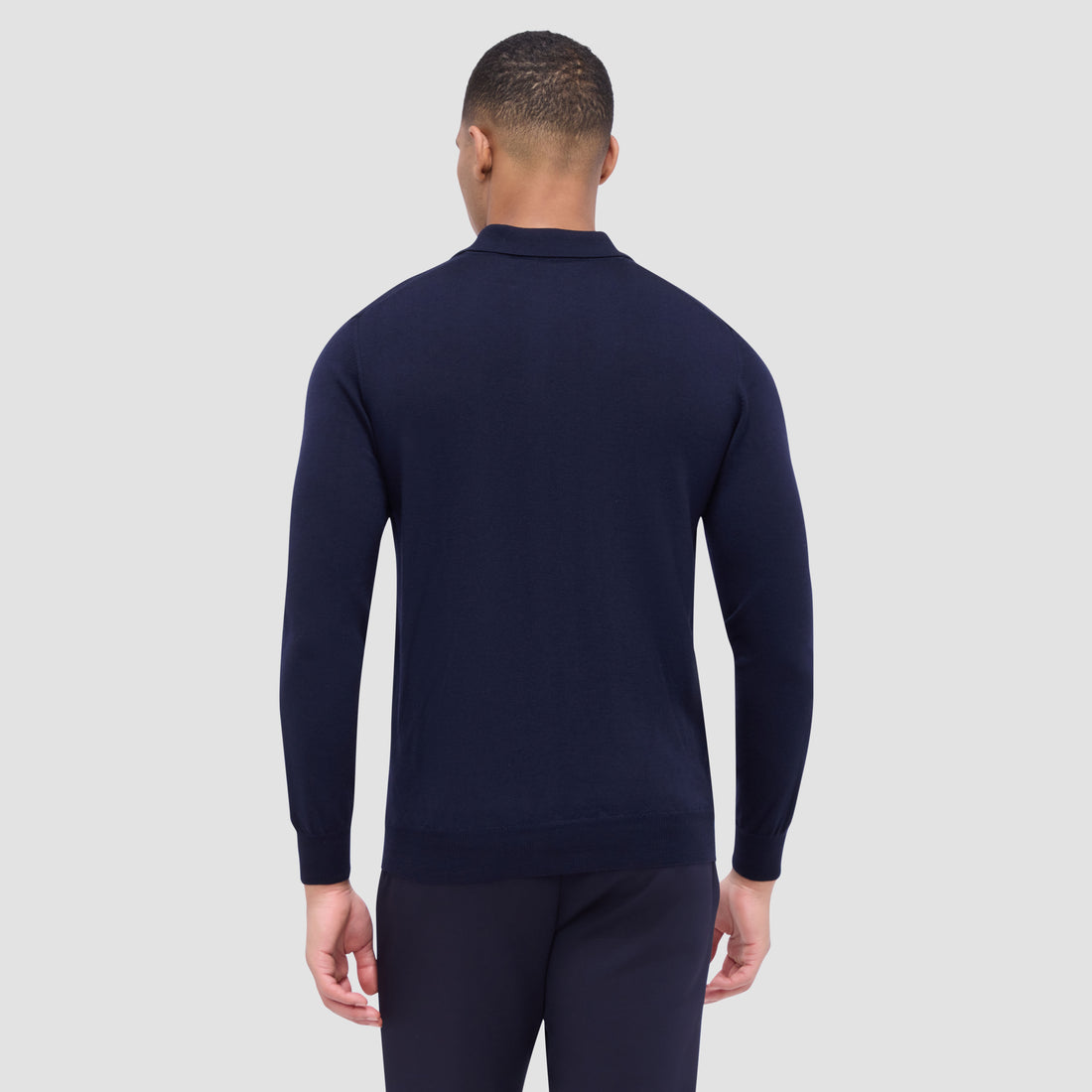 Massimo Super Merino Polo Sweater