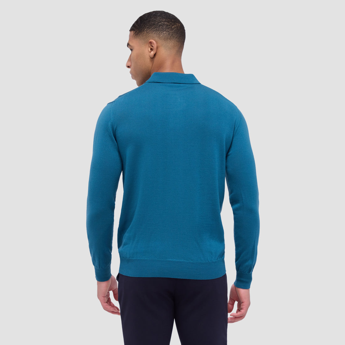 Massimo Super Merino Polo Sweater