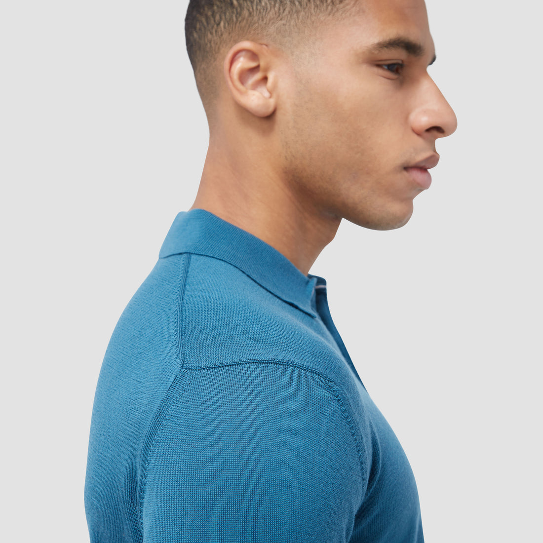 Massimo Super Merino Polo Sweater