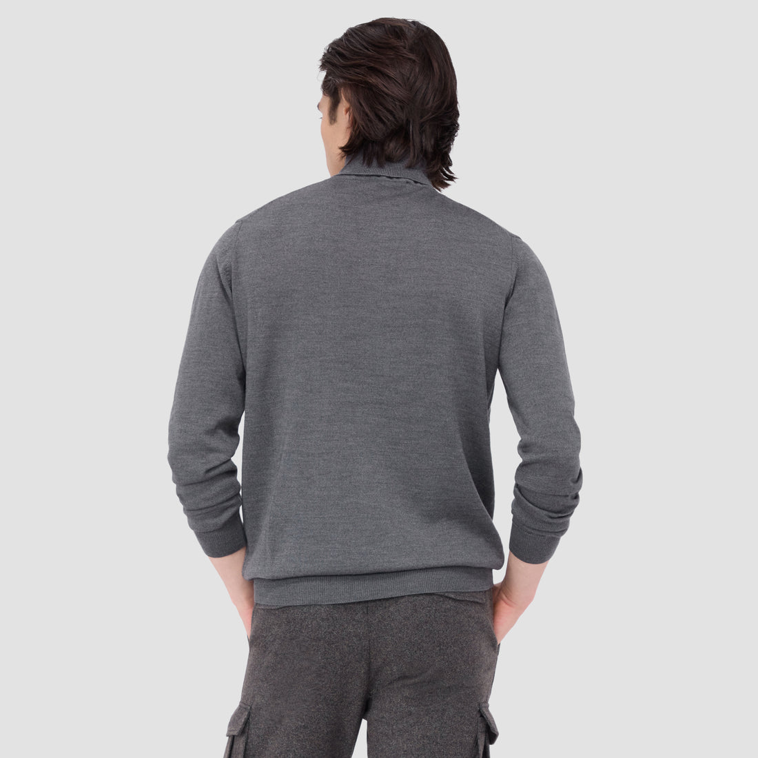 Sawyer Turtle Neck Super Merino Sweater