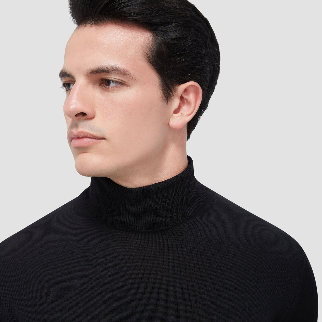 Sawyer Turtle Neck Super Merino Sweater