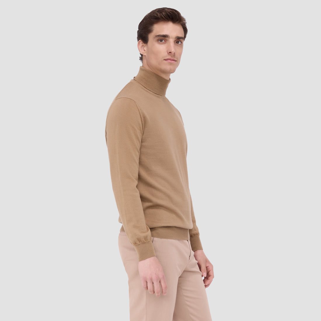 Sawyer Turtle Neck Super Merino Sweater