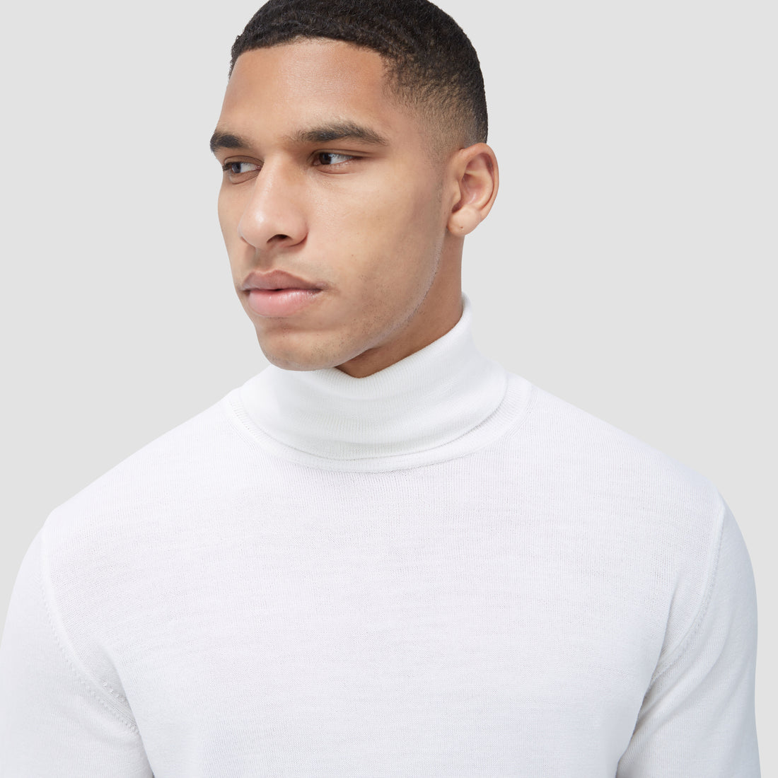 Sawyer Turtle Neck Super Merino Sweater