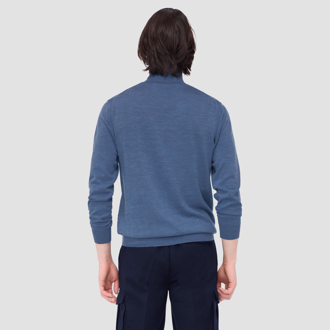 Sawyer Turtle Neck Super Merino Sweater