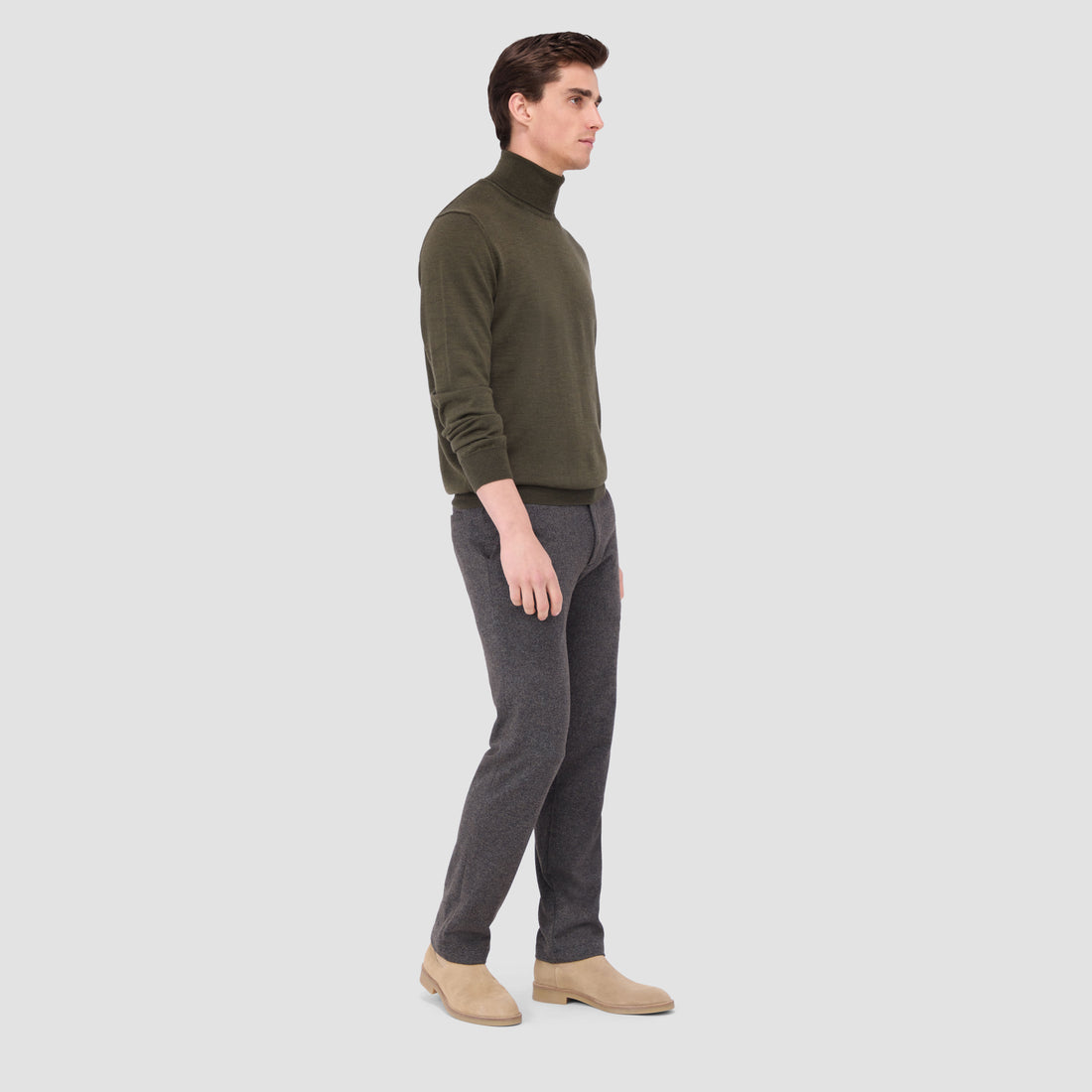 Sawyer Turtle Neck Super Merino Sweater