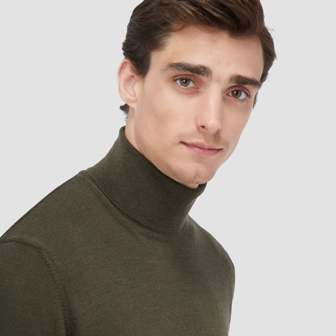 Sawyer Turtle Neck Super Merino Sweater