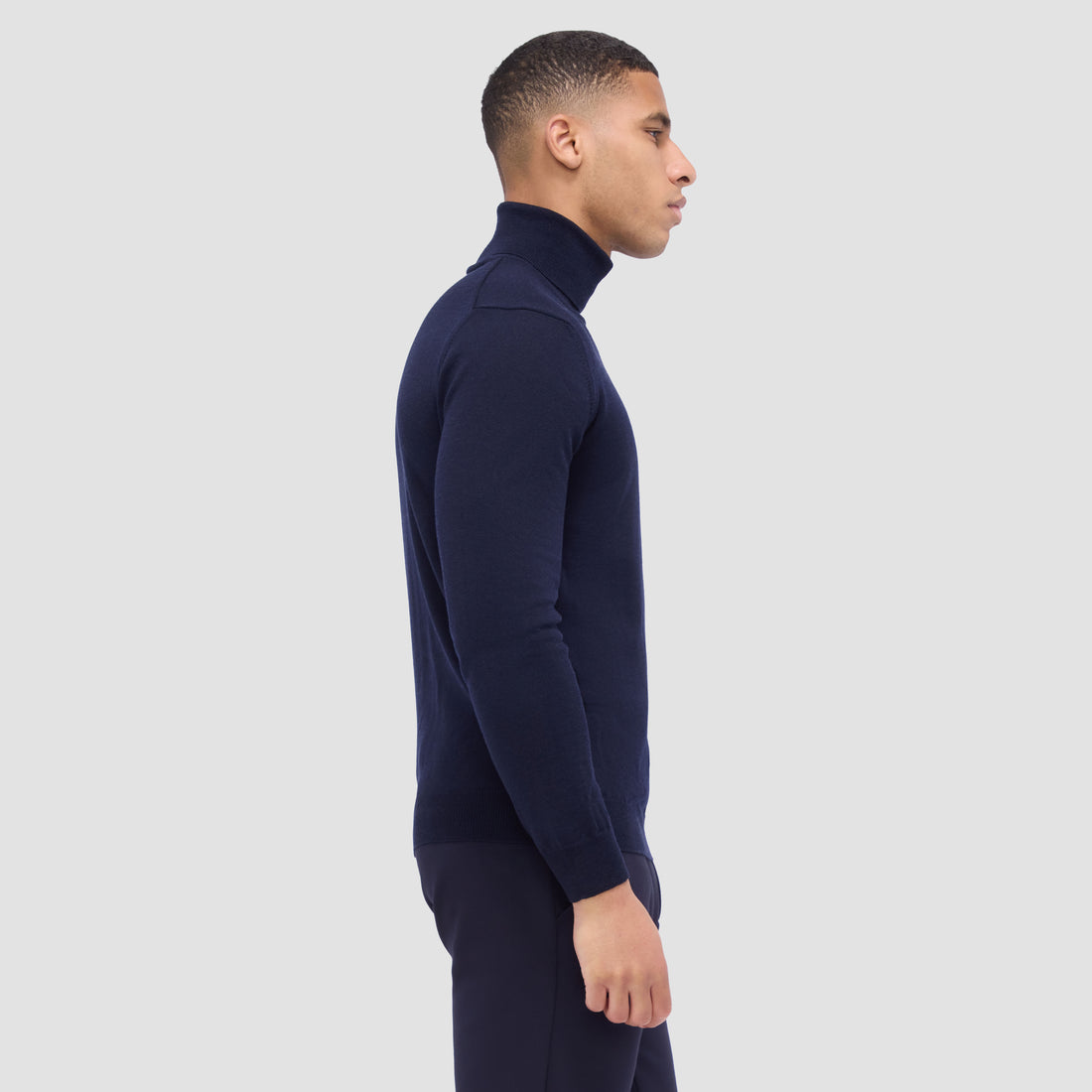 Sawyer Turtle Neck Super Merino Sweater