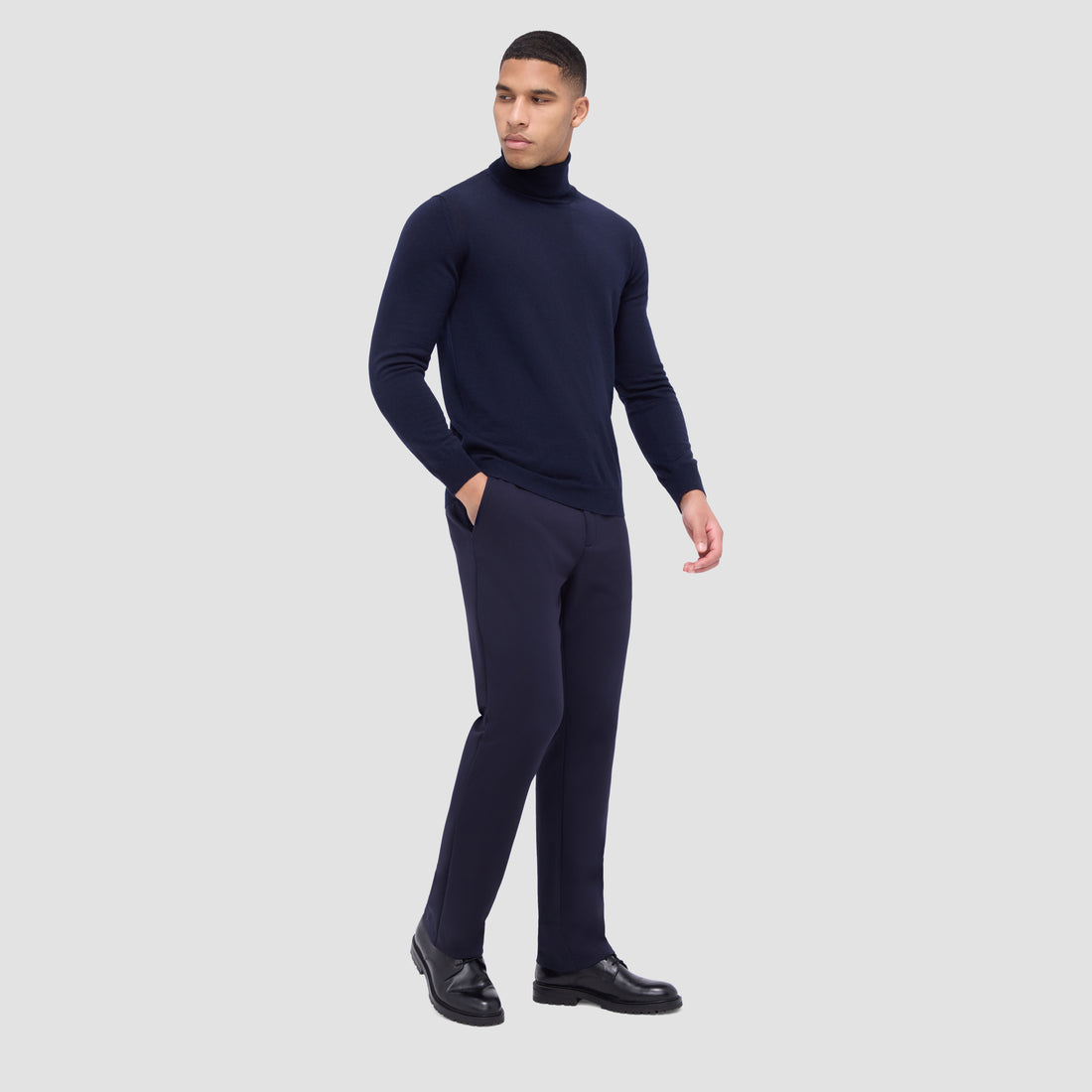 Sawyer Turtle Neck Super Merino Sweater