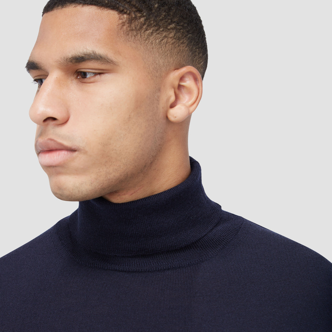 Sawyer Turtle Neck Super Merino Sweater